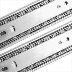 Corrediça Zincada 450 MM com Amortecedor 2 Unidades Tradestar