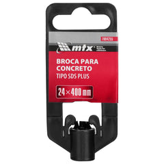Broca Concreto SDS Plus 24mm x 400mm Aço 40X MTX Broca Resistente e Durável
