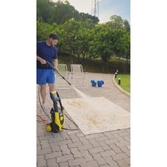 Lavadora de Alta Pressão 1400W 1600psi 5.5-6.5L/min 127V Tramontina MASTER Jato Regulável com Mangueira 3m