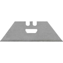 Lamina Trapezoidal Estilete Raspador 19x58mm 0,6mm 10Pcs Vonder 3599018210 Aço Resistente