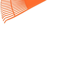 Vassoura Plástica Laranja 30 Dentes Tramontina 120 cm Polipropileno Madeira 23 mm