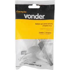 Batente de Porta Completo Cinza Vonder