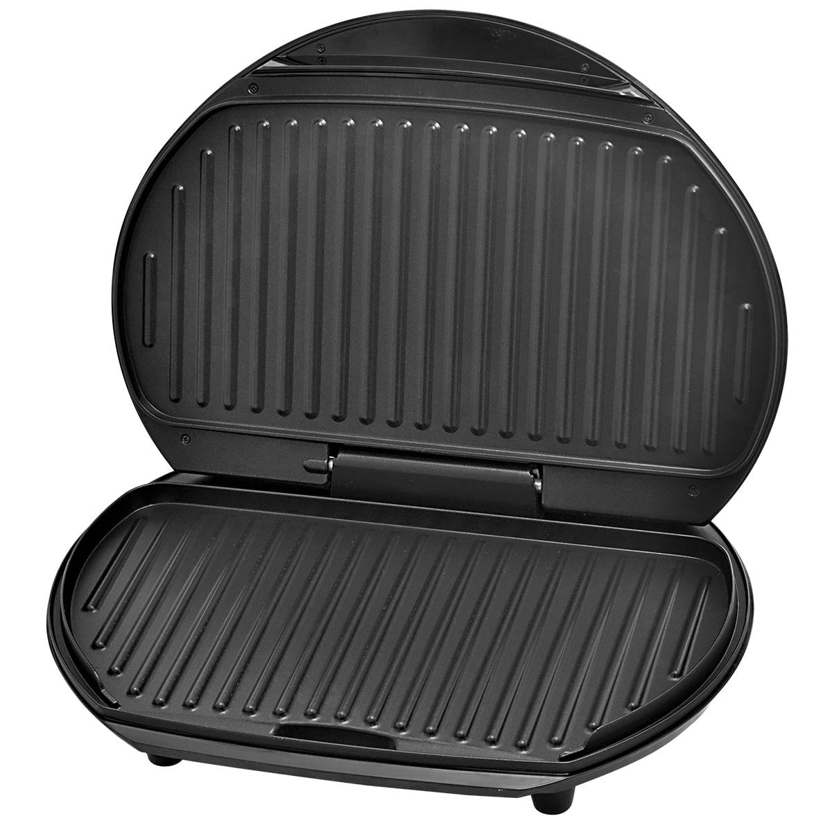 Grill e Sanduicheira Philco Jumbo Steel Inox 1500 Watts 127V - Guimepa