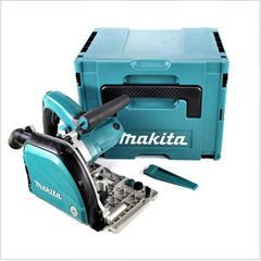 Fresadora Alumínio 1300W Com Disco Maleta Mak-Pac Adaptável a Coletor de Pó CA5000XJ 127V Makita