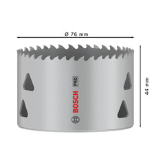 Serra Copo Bosch Pro Multi Material Cobalto 76 mm 3''