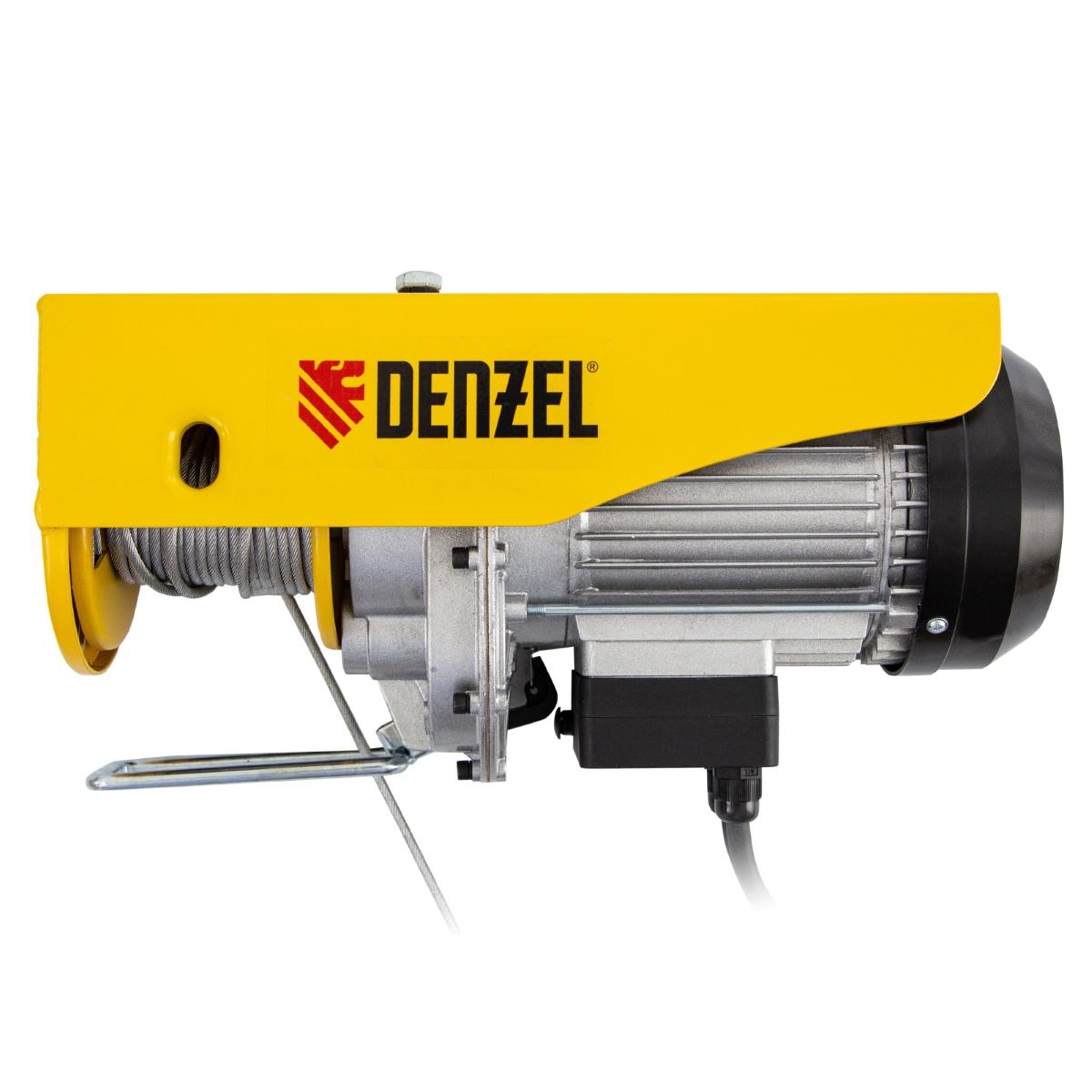 Guincho Elétrico 500kg 1020W 12m 10m/min com Polia Freio Denzel TF-500