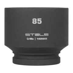 Soquete Impacto 1'' 85mm Aço Cromo Molibdênio Hexagonal Stels 1405855