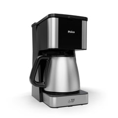 Cafeteira Elétrica Philco PCF40C Inox 40 Cafés Jarra 1.6 Litros 127V