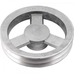 Polia alumínio 230mm 2 canais perfil b Vonder