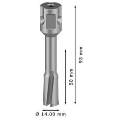 Broca Anular Bosch Pro Tct 14mmx50mm