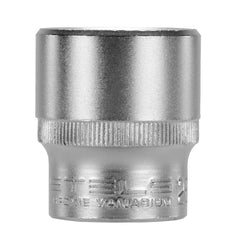 Soquete Sextavado 1/2'' 26mm Aço CrV Stels 1382655 Alta Resistência