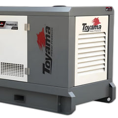 Gerador de Energia Diesel Toyama TDMG60SE3-ATSI 62.5kVA 380V Trifásico Silencioso Cabinado ATS Integrado Refrigerado