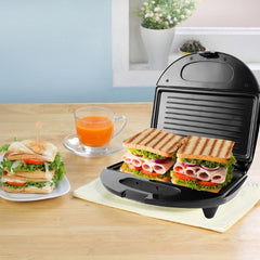 Mini Grill Inox Philco Com Acabamento em Inox e Alça para Transporte 220V