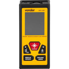 Medidor Laser Distância 120M Bilateral Vonder VD120 Precisão 2mm 630-670nm