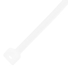 Abraçadeira Plástico 370x3,6mm 100pcs Branco Sparta 4553355 Nylon Resistente UV