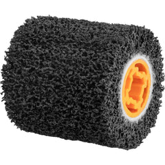 Roda Escova Remoção 100x100mm Furo 19mm 6000Rpm Esponja Abrasiva Vonder Pev1380