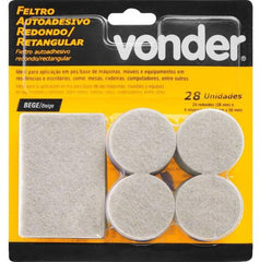 Feltro Adesivo Bege Red/Ret Jg Com 28 Vonder