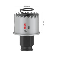 Serra Copo Bosch Pro Sheet Metal Power Change Plus 35mm