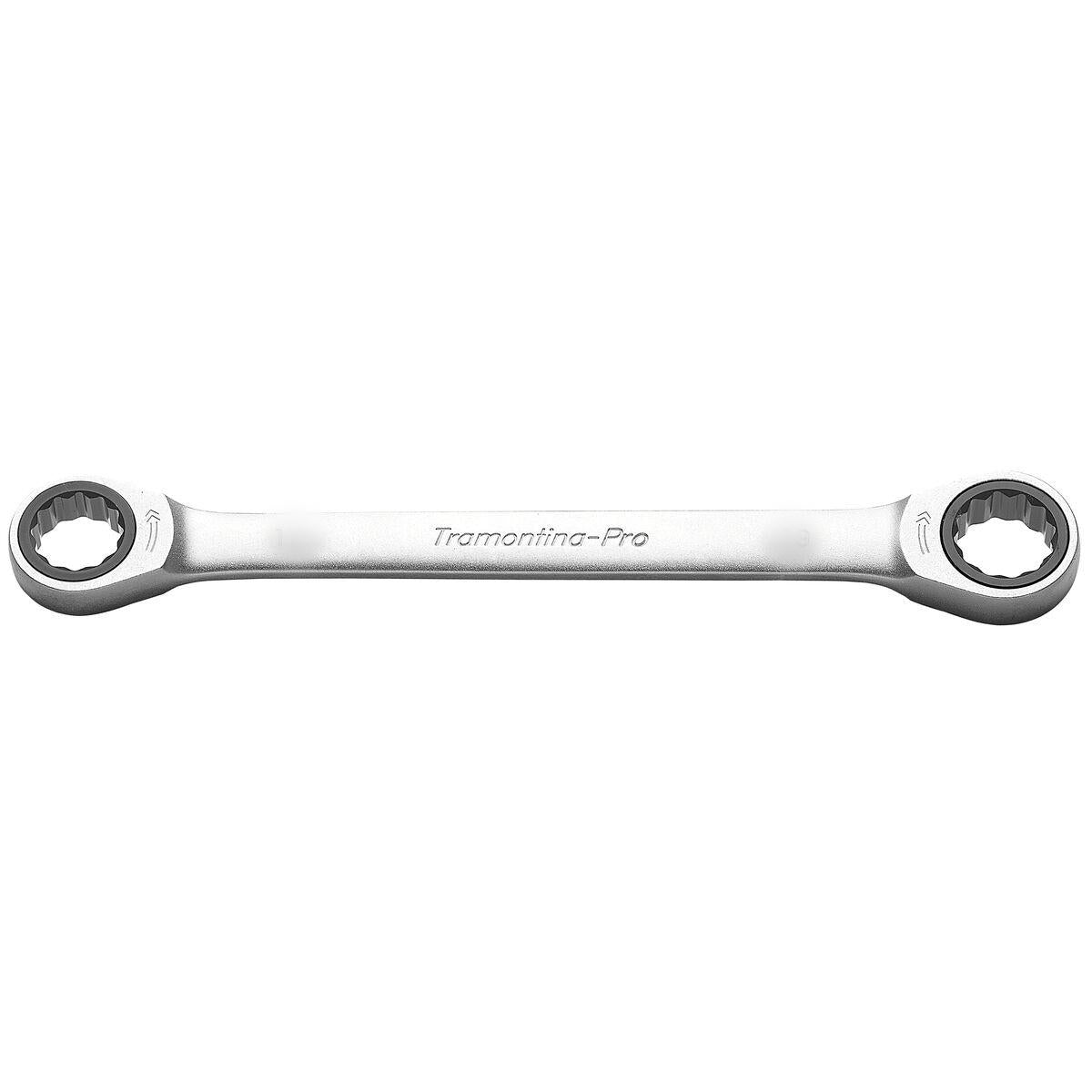 Chave Estrela com Catraca 14x15 mm Tramontina PRO 72 Dentes Aço Cr-V