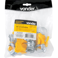 Abraçadeira Borboleta 10 mm à 16 mm com 10 peças Vonder