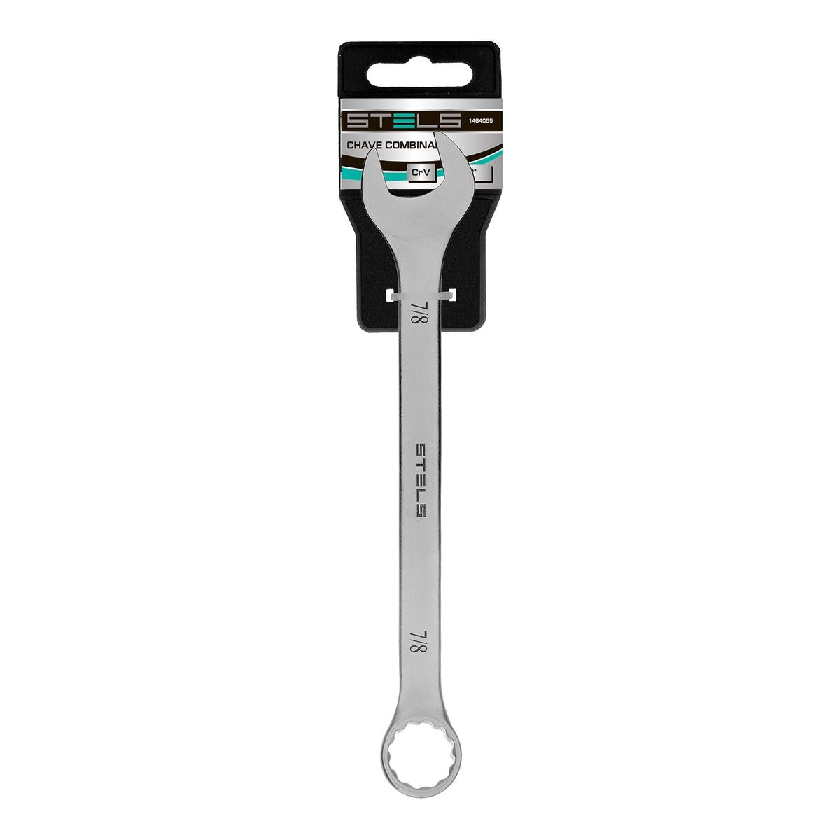 Chave Combinada Cromo Vanádio 7/8'' Stels 1464055 – 15° Inclinação, 45 HRC