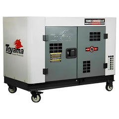 Gerador Diesel Trifásico Refrigerado Água 12,6KVA 380V Cabinado 3600rpm TDWG12000SGE3-N Toyama