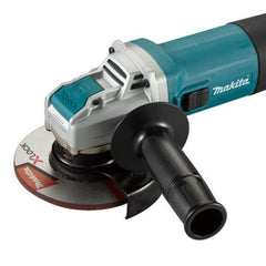 Esmerilhadeira Angular 125Mm X-Lock Industrial 1400W Com Punho Lateral Protetor GA5080R 220V Makita