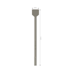 Talhadeira Pá Bosch Pro Sds Max 4C 50X400 mm 5Un