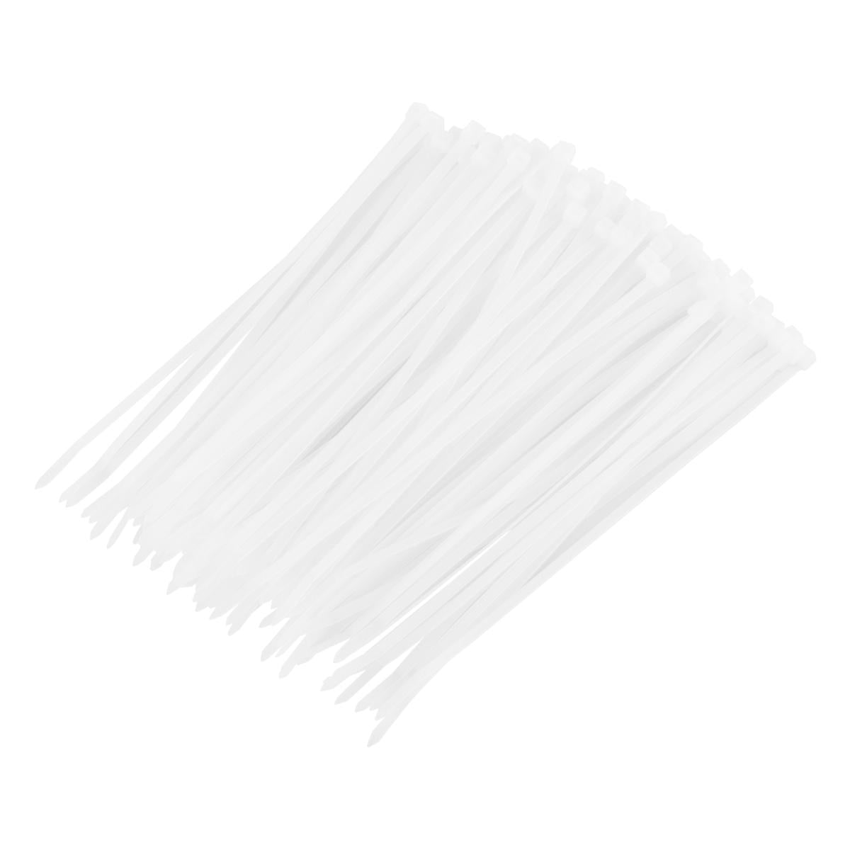 Abraçadeira Plástico 150x3,6mm 100pcs Branco Sparta 4554855 Fixação Cabos