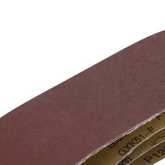 Cinta de Lixa MTX 120x610x100mm P120 3 Peças Óxido de Alumínio Para Lixadeiras de Fita