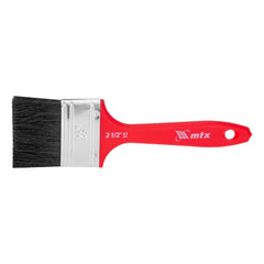 Trincha Pincel 2 1/2'' Cerdas Pretas Cabo Plástico Para Tintas Esmalte Óleo 1PC MTX