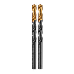 Broca Metal Aço Rápido 7,5mm Nitreto Titânio Profissional Kit 2 Unidades Perfuração