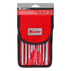 Jogo de Chaves Torx Longo Cromo Vanádio T10-T50 9pcs MTX 123139 Acabamento Acetinado