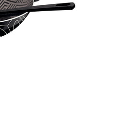 Frigideira 28 Cm 2,0 L Com Espátula Paris Tramontina Alumínio Antiaderente Starflon Max Preto