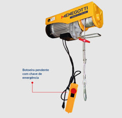 Guincho Coluna Prime 150/300KG V2 12/6M Motor Mono 220V