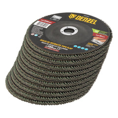 Disco de Desbaste Flap Carboneto de Silício 180 X 22,2mm Grão 60 Denzel 7407455 Para Esmerilhadeira