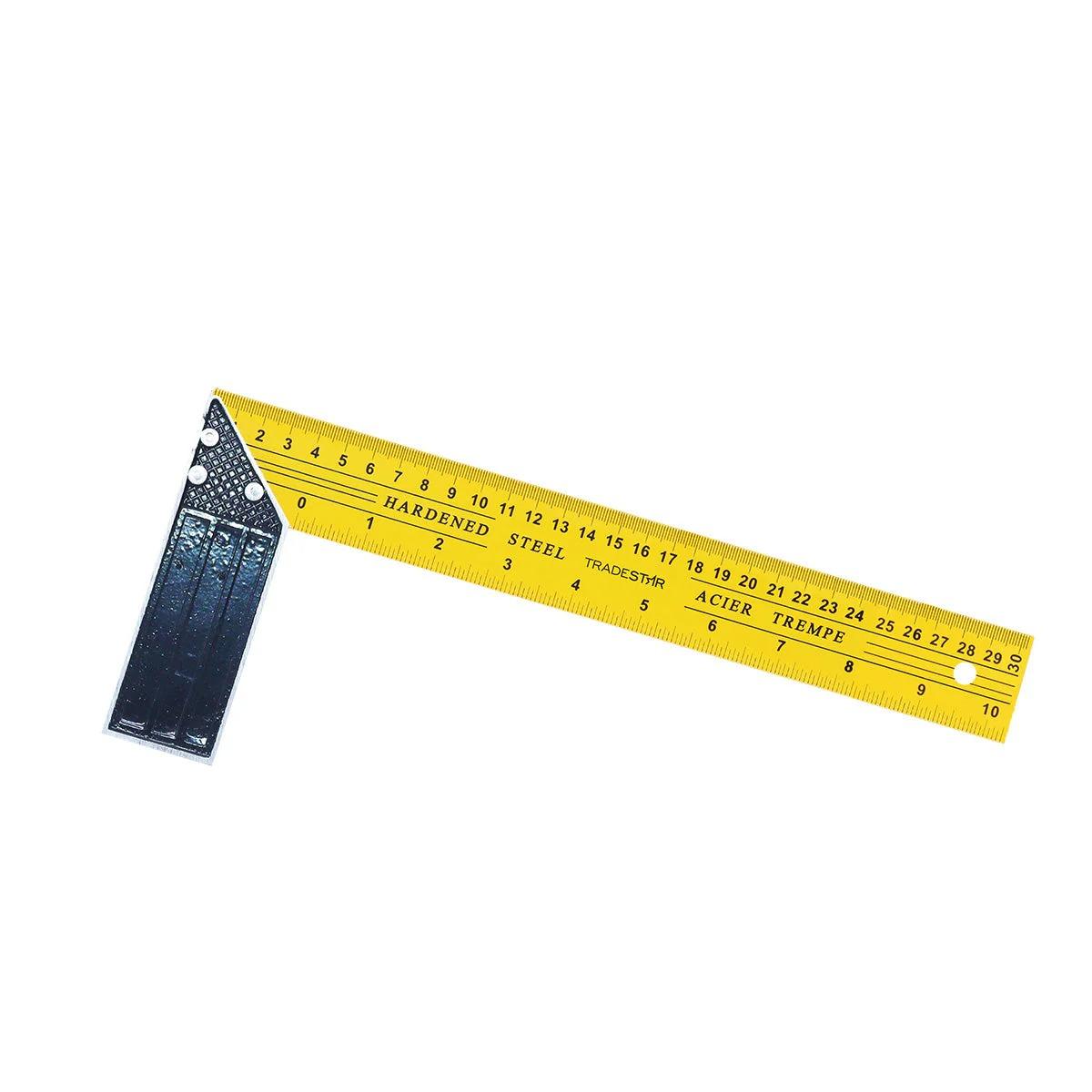 Esquadro 12'' Aço Cabo Alumínio Tradestar