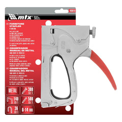 Grampeador Manual Ajuste Pressão Grampos 6-14mm MTX
