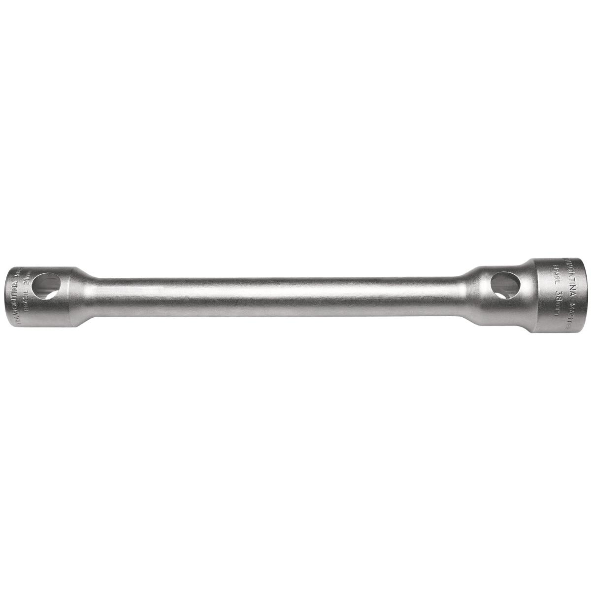 Chave de Roda 32x30 mm Corpo Forjado Aço Especial Cromado Furo Para Manípulo Tramontina MASTER