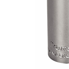 Soquete Estriado Longo 21mm 1/2'' Aço Cromo Vanádio Encaixe Superior Hyper Drive Durável Corpo Tramontina PRO