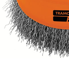 Escova Tipo Copo Arame Ondulado 4'' 0,3 mm M14 Tramontina PRO