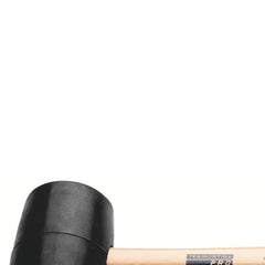 Martelo de Borracha 225 g Preto Ideal para Instalação Sem Danos para Pisos e Montagem Tramontina PRO