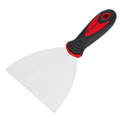 Espátula Betumadeira Aço Inoxidável 5'' (120mm) Cabo Dupla Injeção MTX 855129
