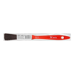 Trincha 1/2 Polegadas Tintas Esmalte Óleo Cerdas Pretas Cabo Plástico 1PC MTX