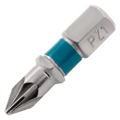 Bit Pozidriv PZ1 Aço Rápido 25mm 2pcs Gross Alta Resistência e Fixação Magnética