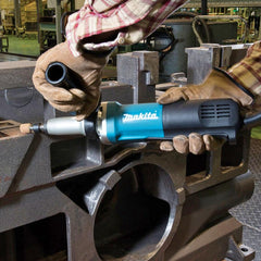Retificadeira 8mm 5/16'' 750W 28000 RPM Pinça 6mm Industrial Metal com Chave GD0800C 220V Makita
