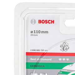 Disco Diamantado Bosch Best For Ceramic 110X20X1,6X10 mm 1Un