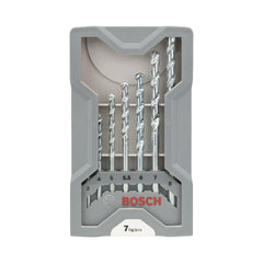 Jogo Brocas Para Concreto Bosch Cyl-1 Ø3-4-5-5.5-6-7-8mm