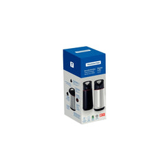 Garrafa Térmica Tramontina Exata 1,2 L Aço Inox Com Ampola De Vidro Corta Pingos E Design Ergonômico