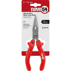 Alicate Bico Meia Cana 6'' Reto Aço Carbono Polido Nove54